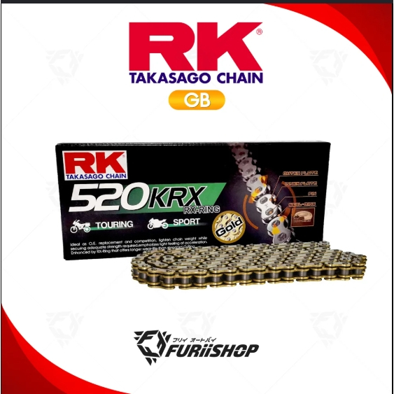 โซ่มอเตอร์ไซค์ RK Takasago Chain KRX 520