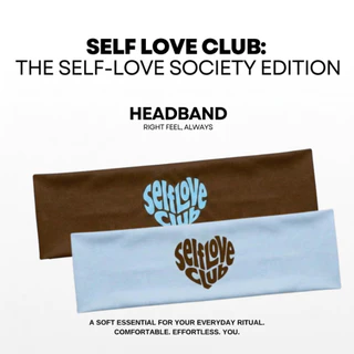 Self-Love Club Accessory – Headband | ที่คาดผมเนื้อนุ่ม สำหรับทุกช่วงเวลาของการดูแลตัวเอง