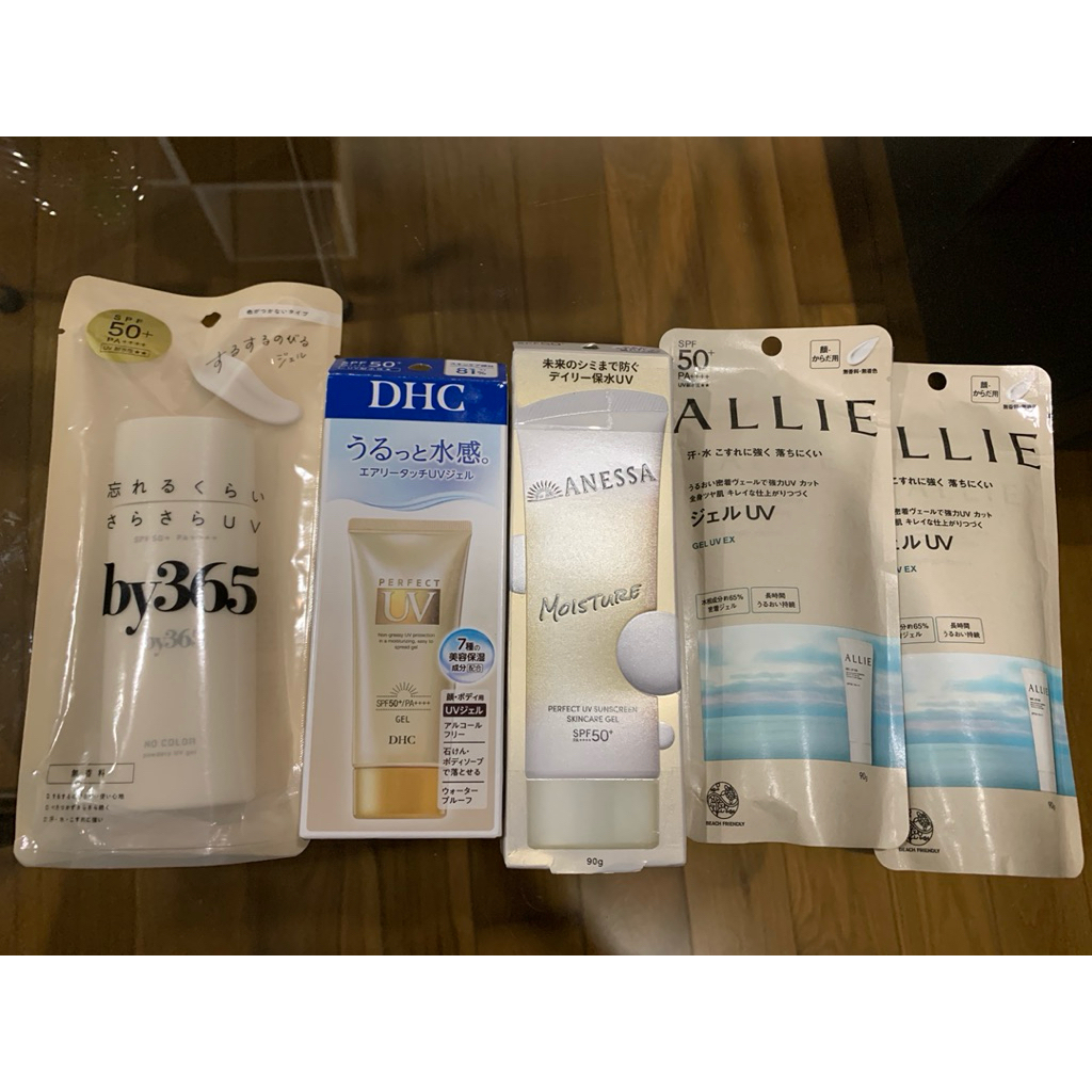 กันแดดหน้า แบรนด์ญี่ปุ่น Allie/DHC/Anessa/by 365