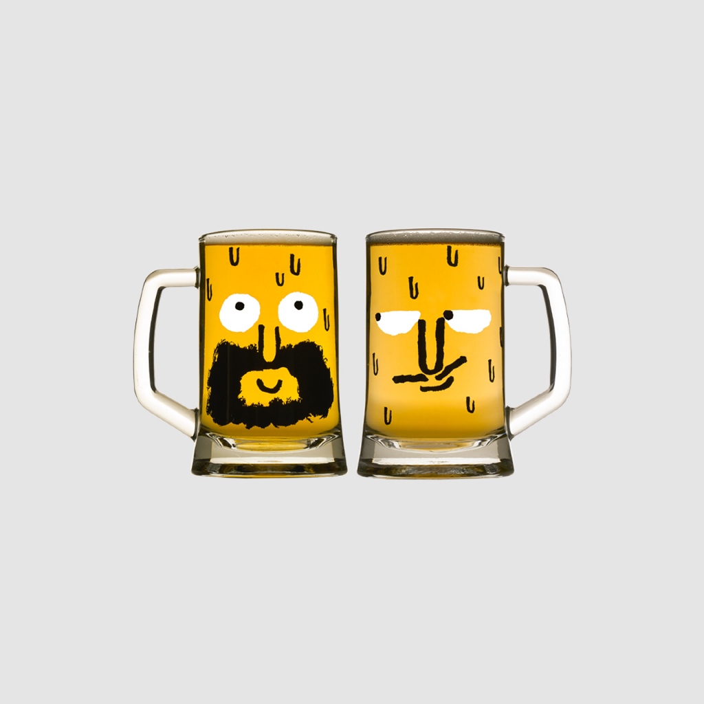 (พร้อมส่ง) NOUNOU - Beer Glass แก้วเบียร์ แก้วน้ำ แก้ว