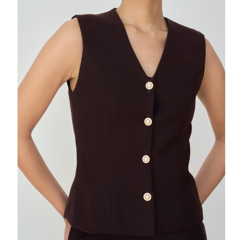 ORCHIDA - The Classic Vest (เสื้ออย่างเดียว) (จัดส่งภายใน 2–3 วัน)