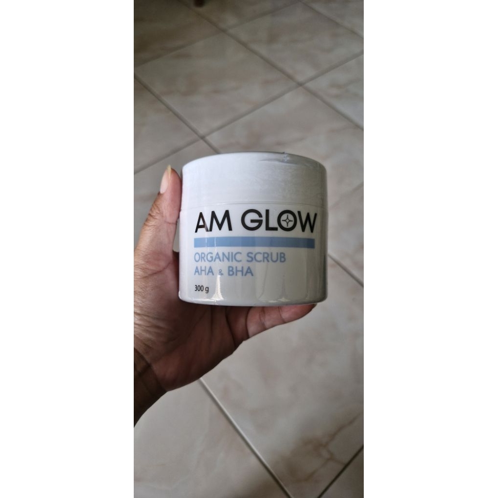 AM GLOW ORGANICL SCRUB AHA&BHA 300g