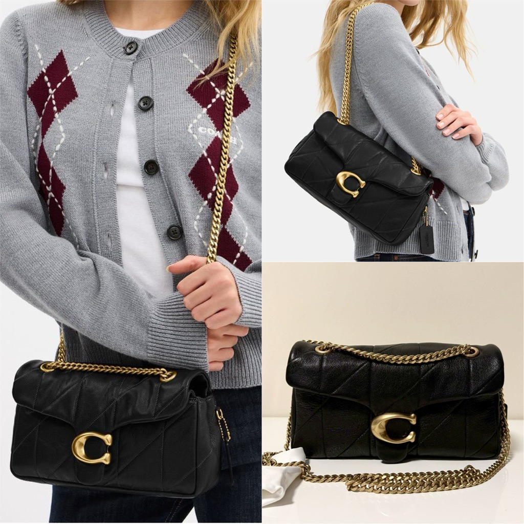 🌟พร้อมส่ง🌟ของแท้💯จากอเมริกา🇺🇸SOFT TABBY SHOULDER BAG 26 WITH QUILTING CCW83