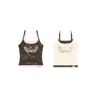 BADDIE / 2-Layer Spaghetti Top (เสื้อสายเดี่ยวสองเลเยอร์)