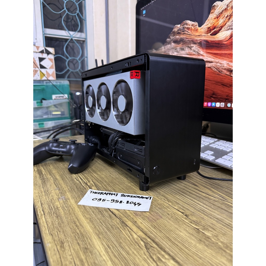 C-Intel Ultra7 270K+/B860i/DDR5 64GB/M.2 4TB /AMD VEGA II /PSU750W/DAN SFX-A4