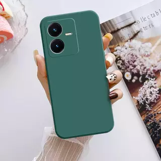 เคสชิลิโคน TPU กำมะหยี่ สำหรับ Vivo Y22 Y22S เคสกันกระแทก กำมะหยี่