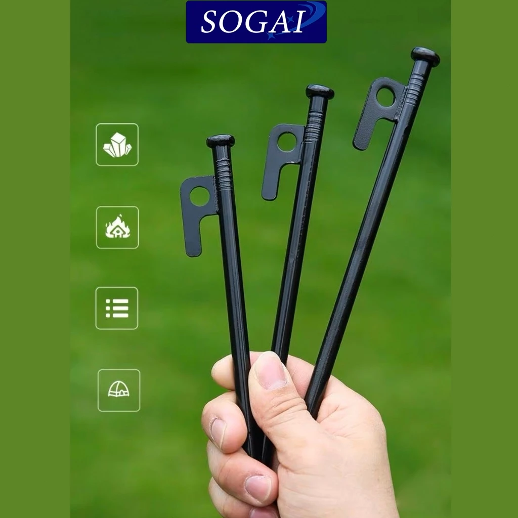 สมอบกเหล็กสำหรับเต็นท์ ขนาด 4mm x 4m thumbnail 5