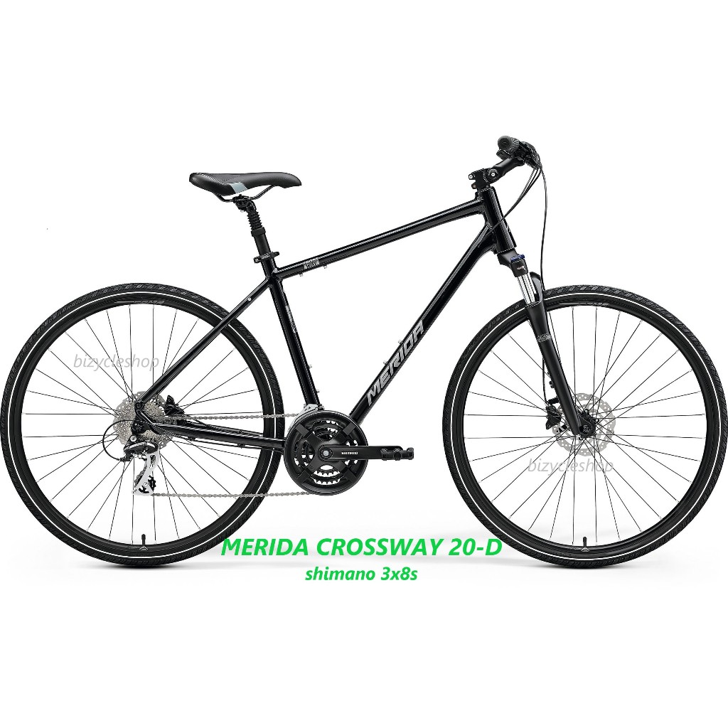 2023 MERIDA CROSSWAY 20-D จักรยานไฮบริด ดิสค์เบรค/3×8speed