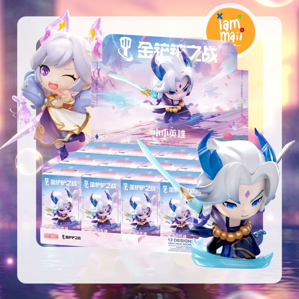 [ยกกล่อง] Fight For the Golden Spatula Chibi Figures ลิขสิทธิ์แท้ Team fight Tactics พร้อมส่ง