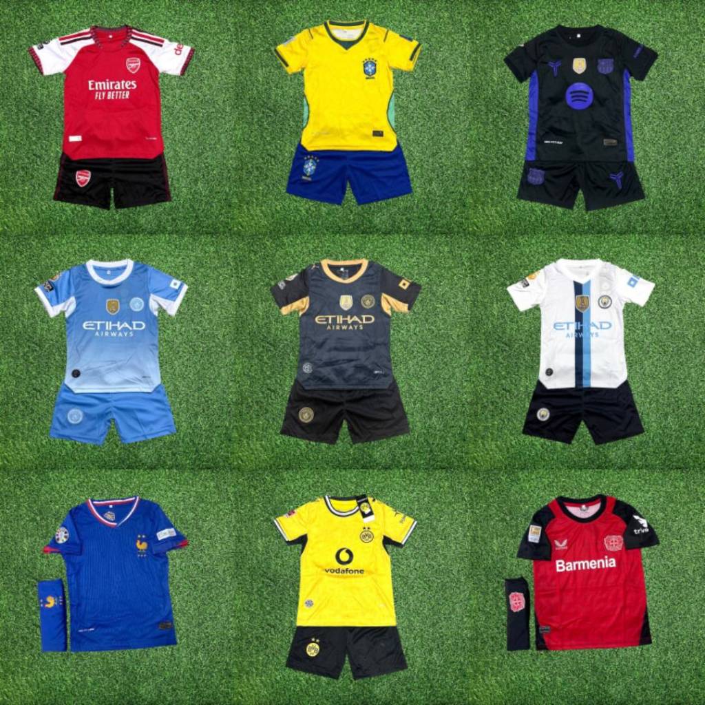 ชุดฟุดบอล2026(เสื้อ+กางเกง) ชุดกีฬาแบบใหม่ๆล่าสุด ชุดเด็กมีครบไซส์พร้มส่งในไทยจัดส่งไว1-3วันได้ของ