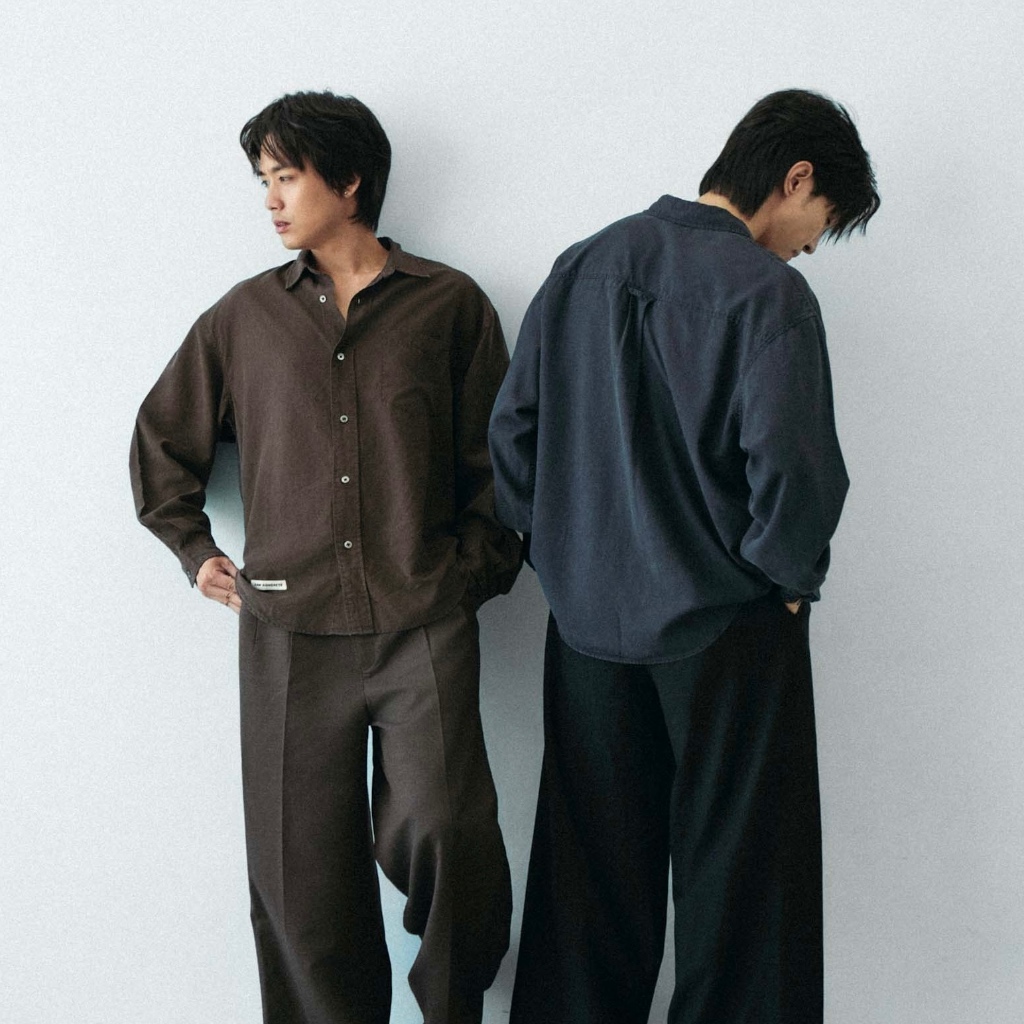 RAW CONCRET - RC Shirt - เสื้อเชิ้ตแขนยาว ทรงหลวม
