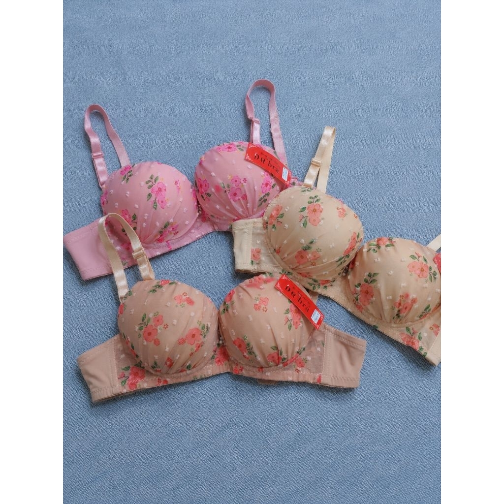 เสื้อในดันทรงฟองน้ำหนา 3 cm มีโครง🌷🌷ป้ายDQ bra