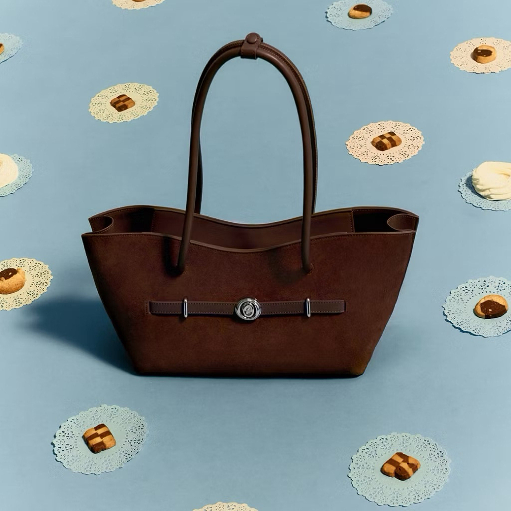 GAMENTI - SUEDE BAXTER BAG
