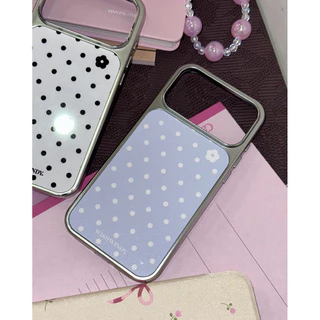 Soft Polka Wish Collection sliver case For iPhone case เคสไอโฟน | Wishwindy