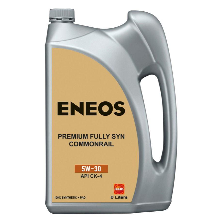 ENEOS COMMONRAIL PAO FULLY SYN 5W-30 เอเนออส คอมมอนเรล ดีเซล 5W30 CJ4 CJ-4 1L 6 ลิตร สังเคราะห์แท้ 1