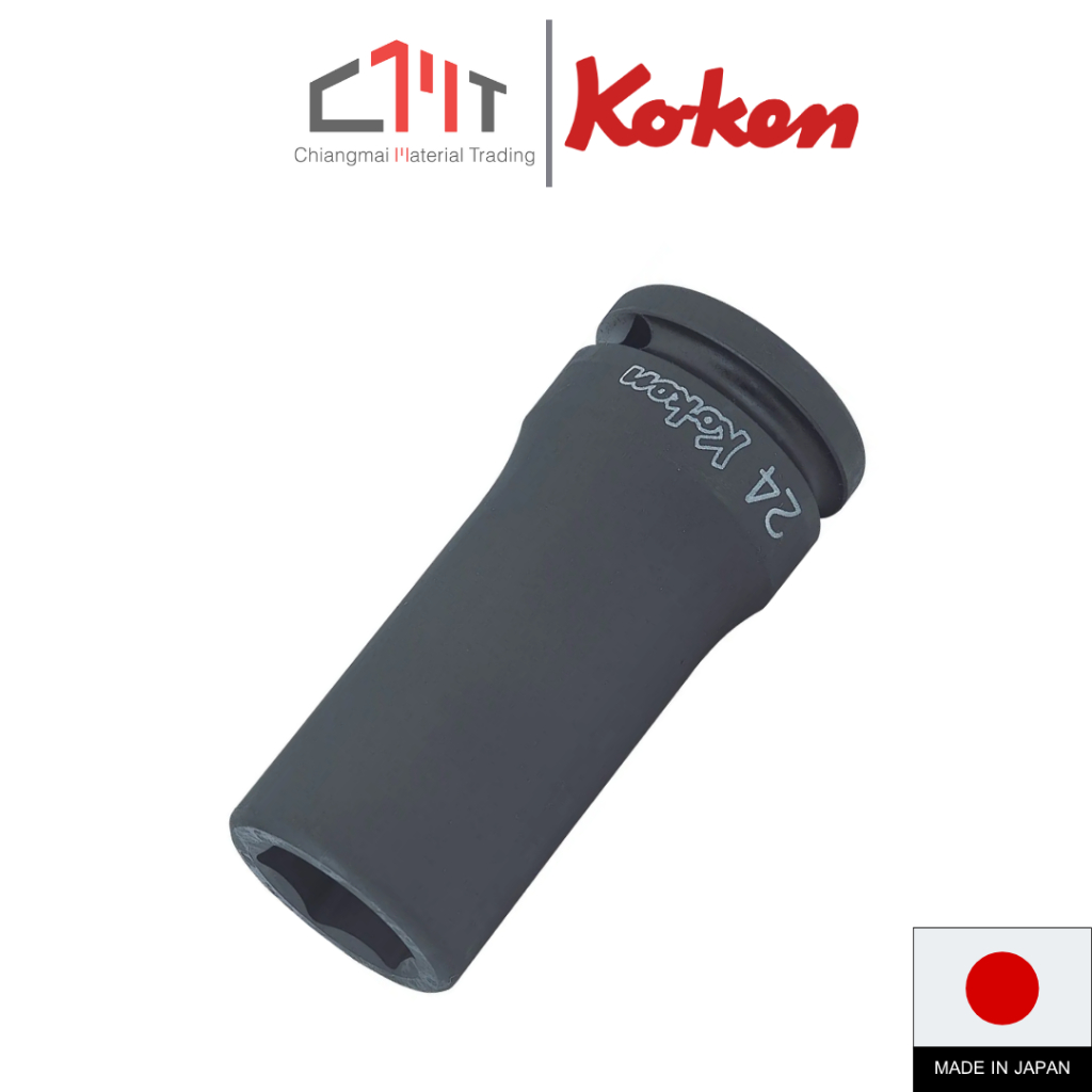 KOKEN ลูกบ๊อกซ์ ยาว 6P ขนาด 3/4" x 14mm. - 60mm. No.16300M