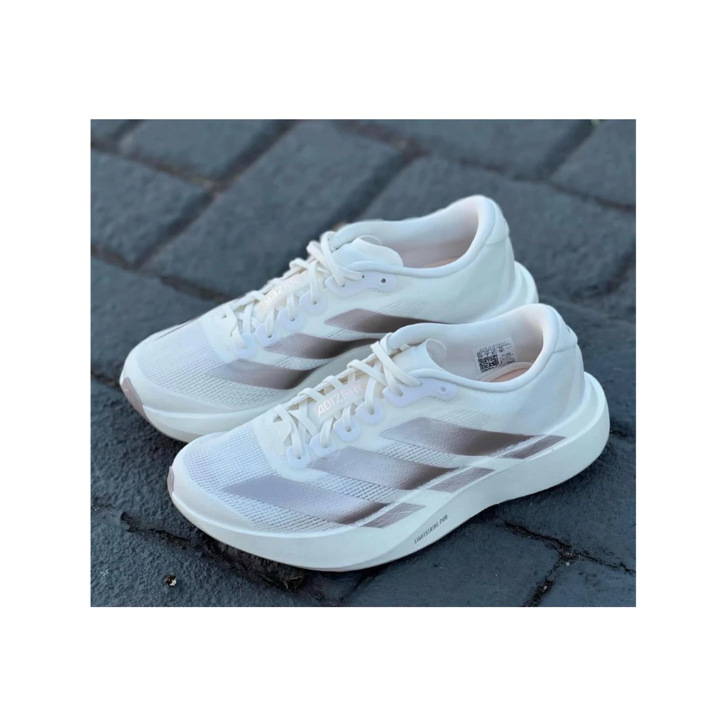 [พร้อมส่งในไทย🇹🇭]ADIDAS EVO SL Cloud White / Grey / Blush Pink🩷[มือ 1 ของแท้💯%]