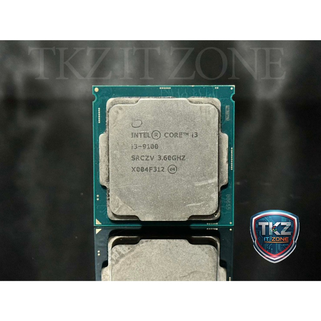 ซีพียู(CPU) intel core i3 9100  มือสอง (socket 1151V2)