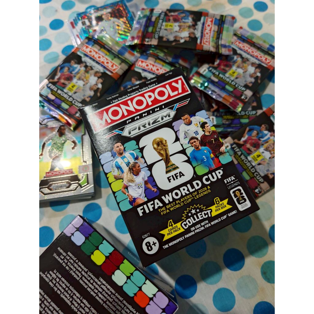 2026 Panini Prizm FIFA World Cup Monopoly แยกใบ