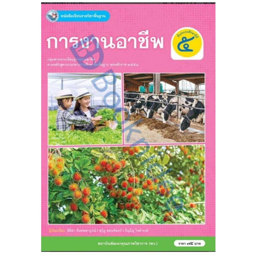 หนังสือเรียนรายวิชาพื้นฐาน การงานอาชีพ ป.5