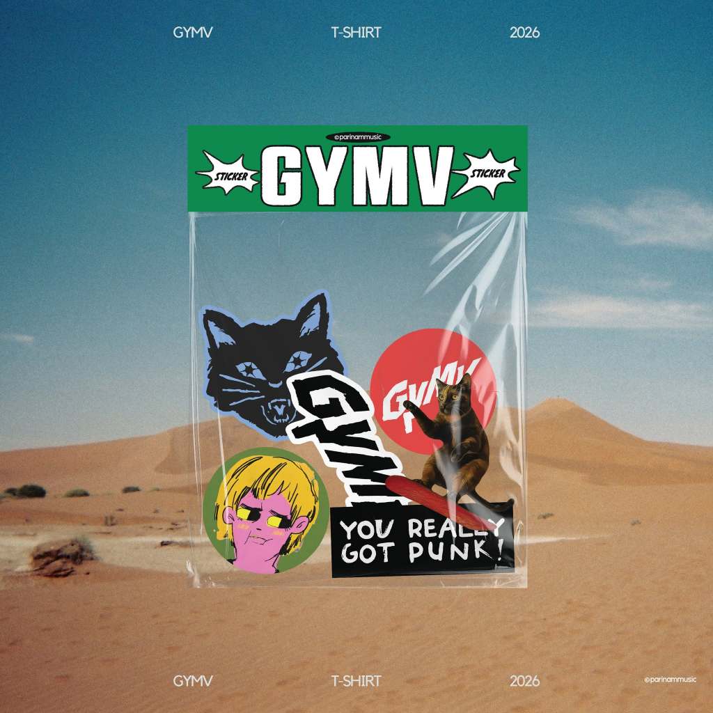 GYMV Sticker Set จากวง GYMV ปี 2026 (6 pcs)