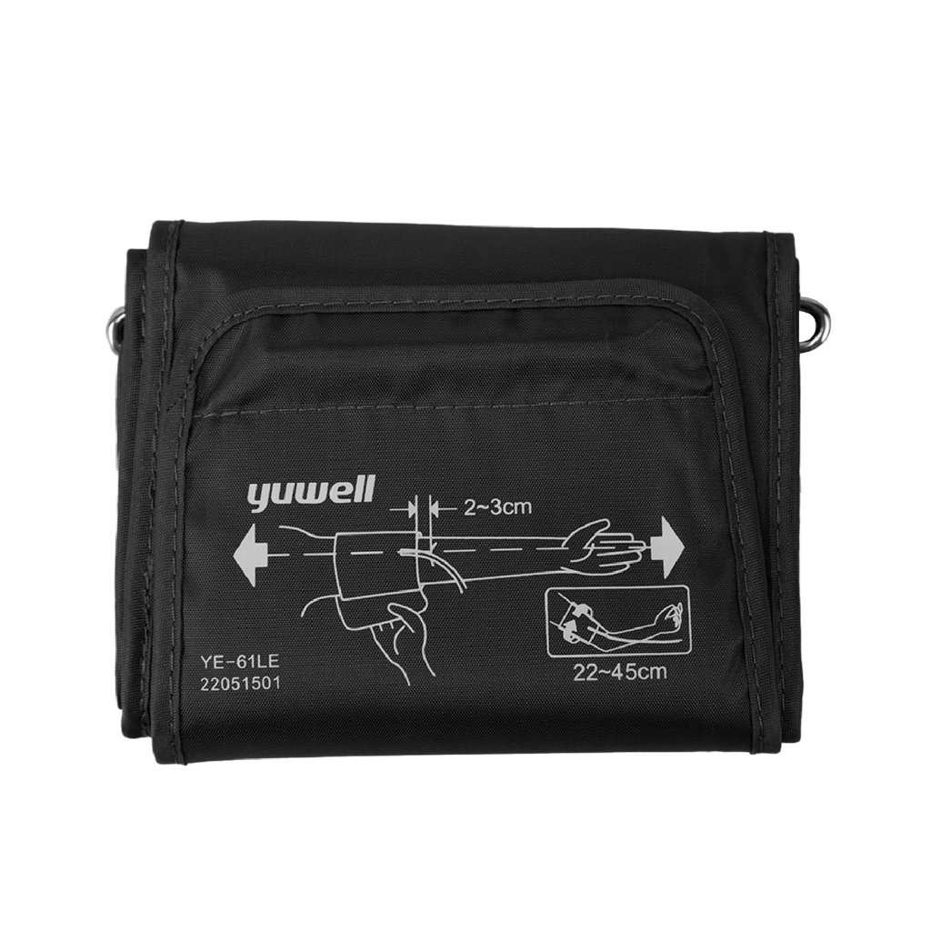 ผ้าพันแขนเครื่องวัดความดัน Yuwell Cuff รุ่น YE-61LE ความยาวรอบแขนที่เหมาะสม 22-45 cm.