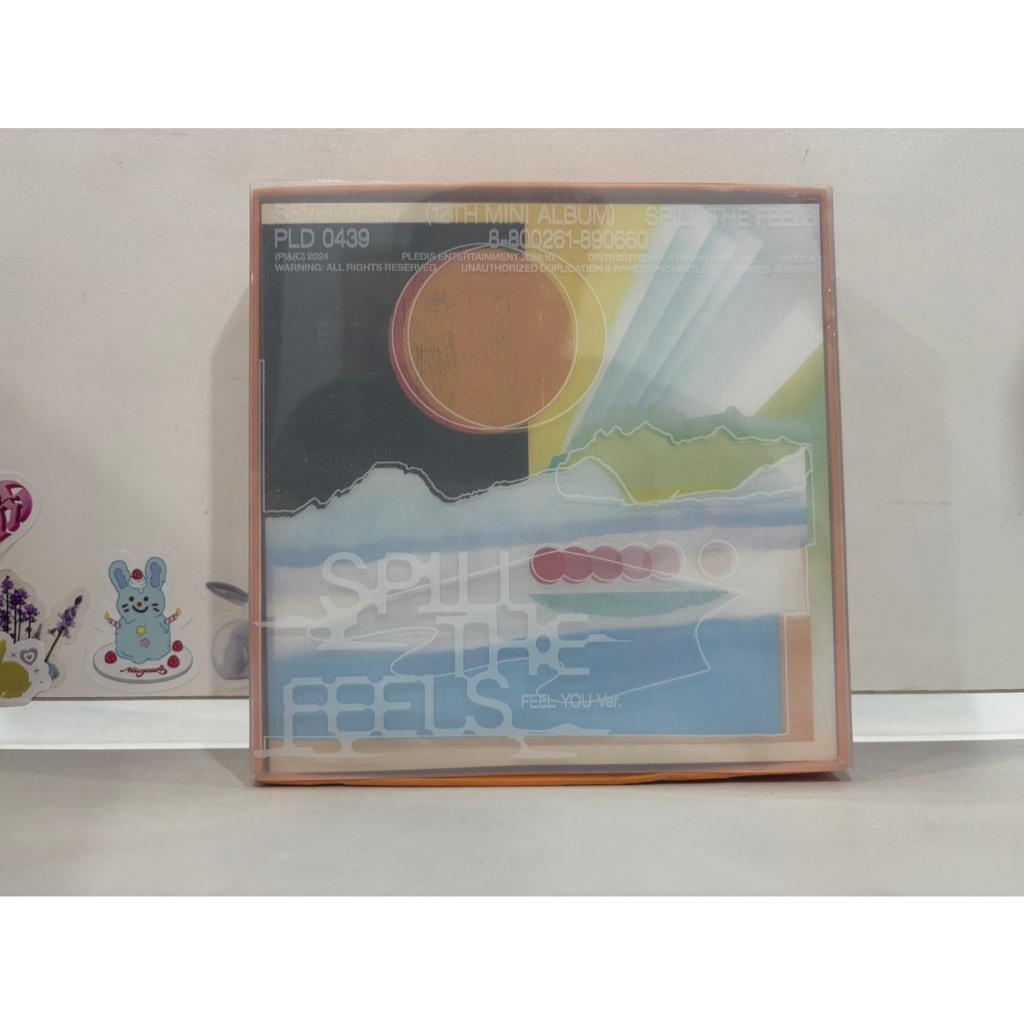 1 CD MUSIC  ซีดีเพลงเกาหลี   SEVENTEEN - SPILL THE FEELS FEEL YOU   (F6E34)