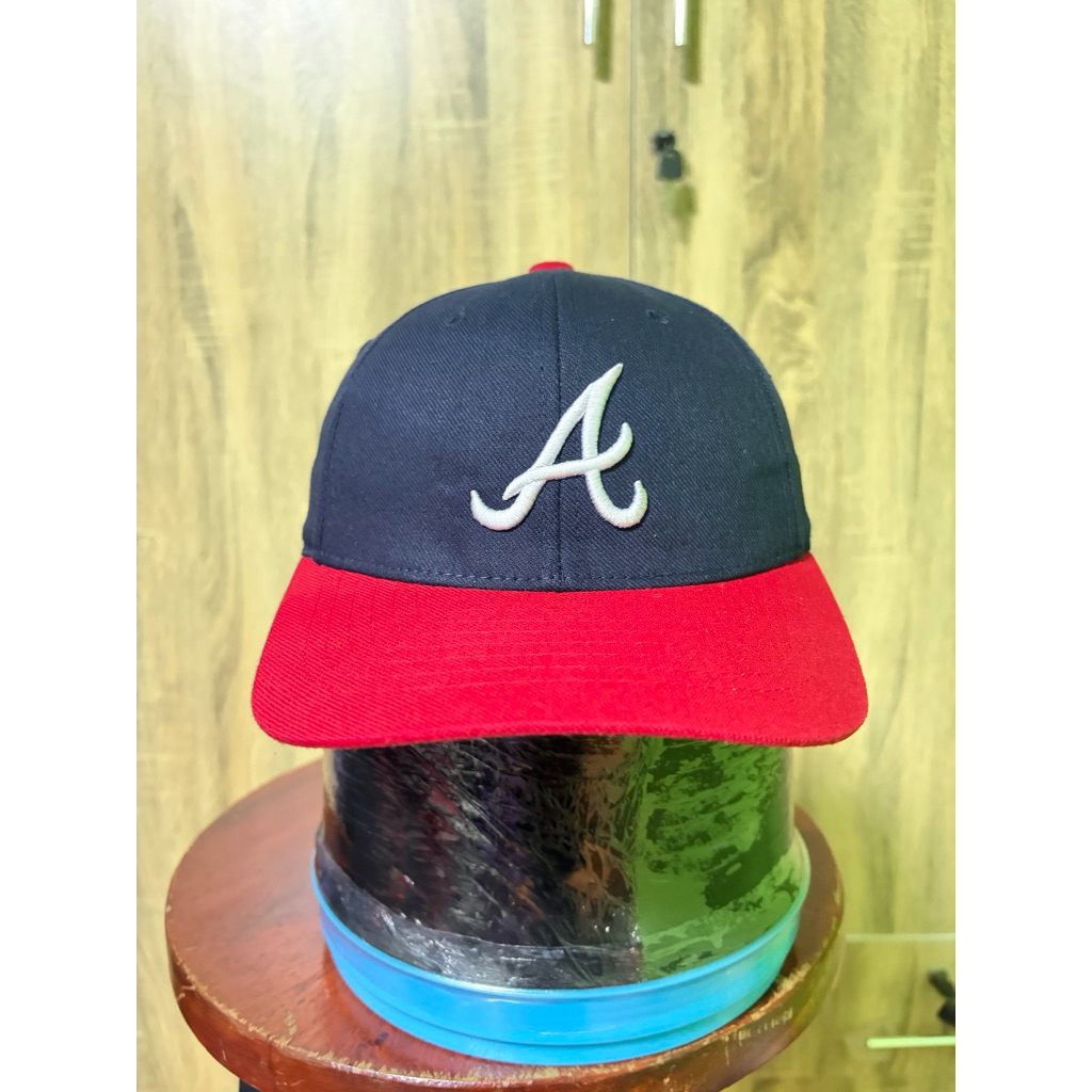 ⚾ Atlanta Braves x Twins Enterprise (Flexfit) หมวกทีมเบสบอล Atlanta Braves งานลิขสิทธิ์แท้ MLB