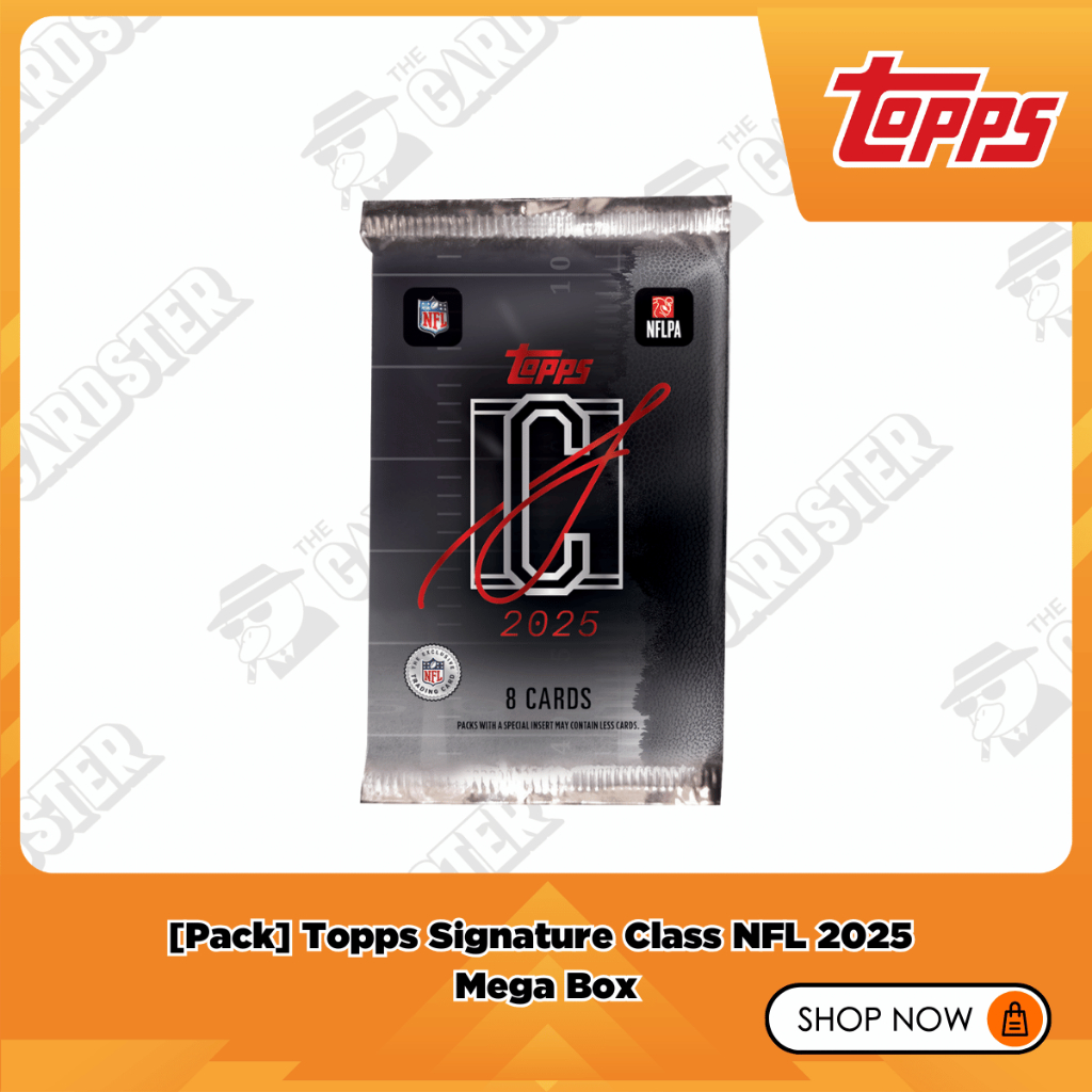 แบบซอง - Topps Signature Class NFL 2025- Mega Box