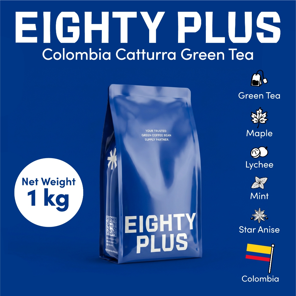 สารกาแฟโคลอมเบีย Colombia Catturra Green Tea I 80+