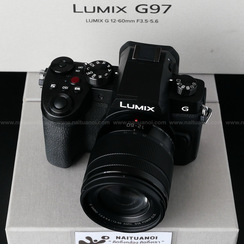 ( Used!! ) Lumix G97 Black + Lumix G Vario 12-60 F3.5-5.6 ASPH Power O.I.S. Black < Like New >