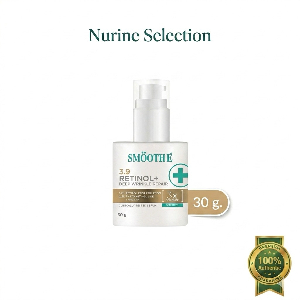 [30g.] เซรั่มบำรุงผิวหน้า Smooth E Retinol Plus ลดเลือนริ้วรอยลึก ขนาด 30g