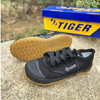 รองเท้าผ้าใบไทเกอร์ Tiger ** TG9-205T สวยทน คุ้มคุณภาพดีทรงใหญ่ รองเท้านักเรียน ใส่ทำงาน กีฬา SIZE 28-45