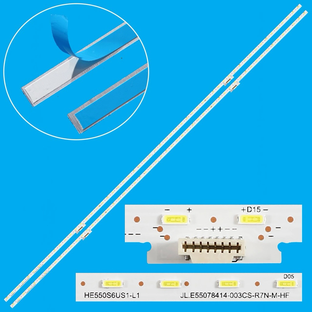 แผงไฟแบ็คไลท์ LED สำหรับ Hisense/TV55： H55U7AUK H55U7A 55″ HE550S5U52-B1 -B2 -L1 -L3 CS-MCPCB-150 HI