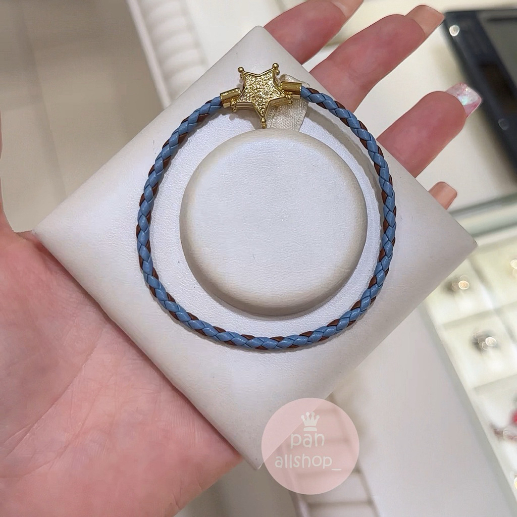 (ของแท้100%) Pandora Disney Pixar Toy Story Sheriff star bracelet ข้อมือดาว ทอยสตอรี่