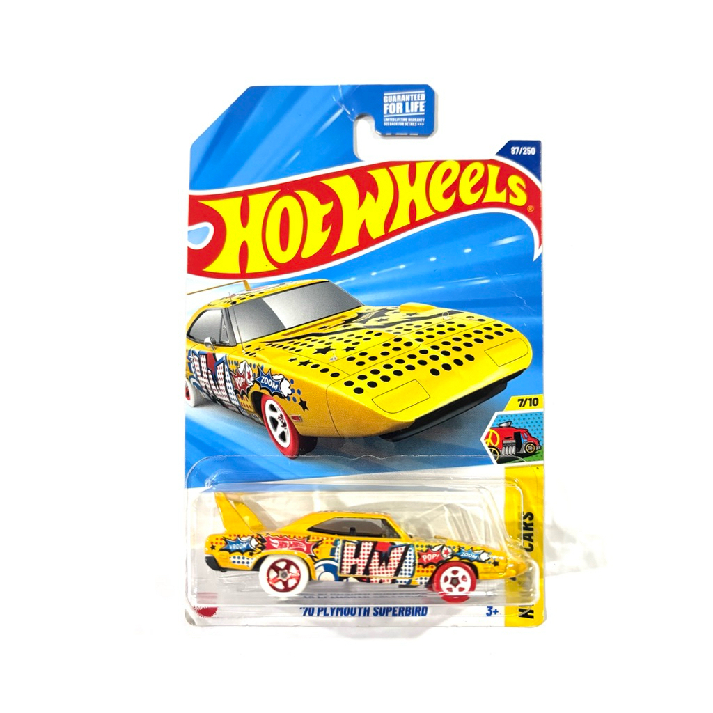 Hot Wheels | ‘70 PLYMOUTH SUPERBIRD |‼️แพคยับ หูแขวนยับ ขอบแพคไม่คม‼️| 🇺🇸เป็นสินค้าแพคอเมริกา✈️