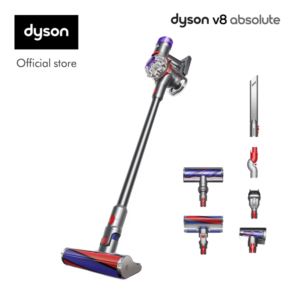 Dyson V8 Slim Fluffy / V8 Absolute Cordless Vacuum Cleaner เครื่องดูดฝุ่นไร้สาย ไดสัน thumbnail 3