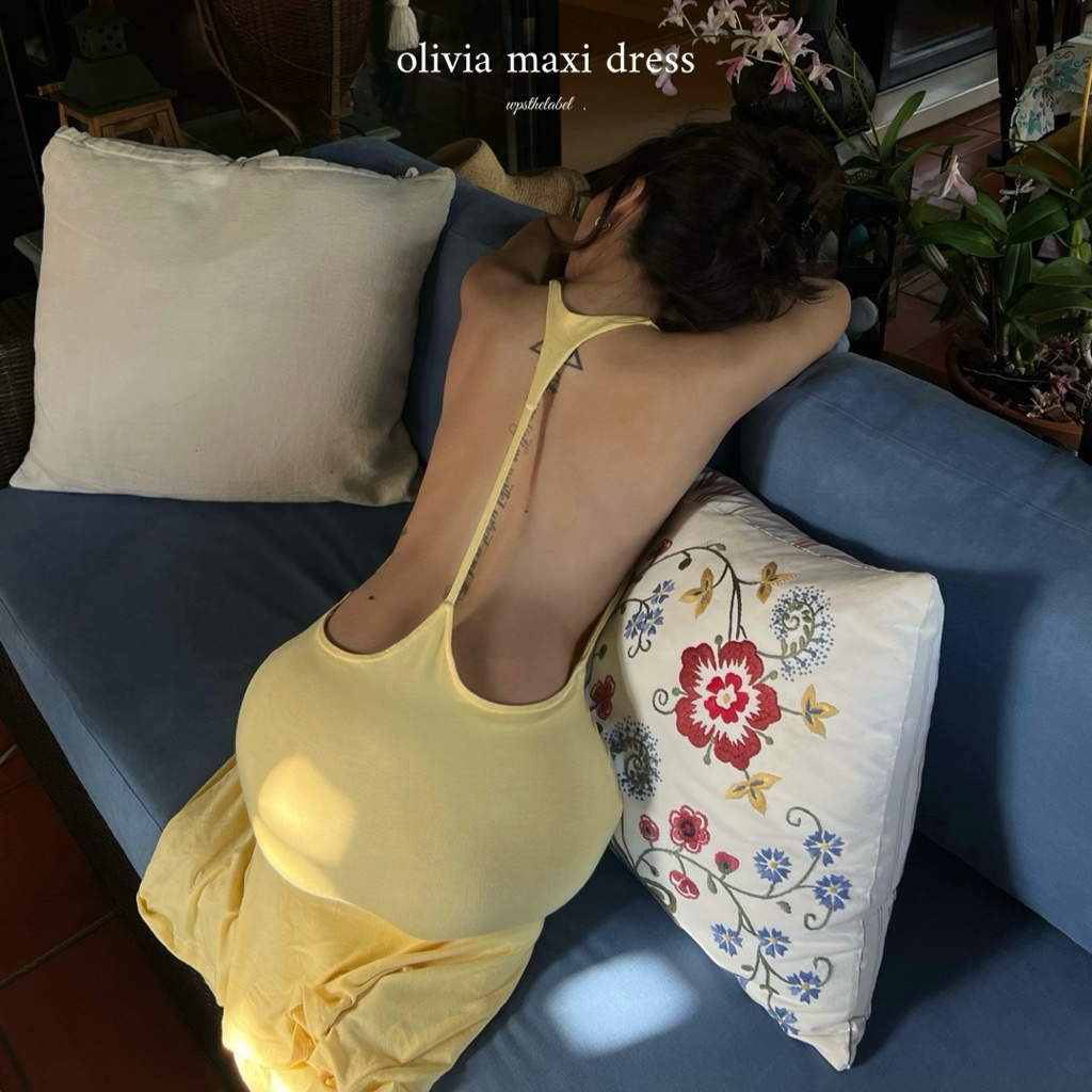 OLIVIA MAXI DRESS - WPSTHELABEL
