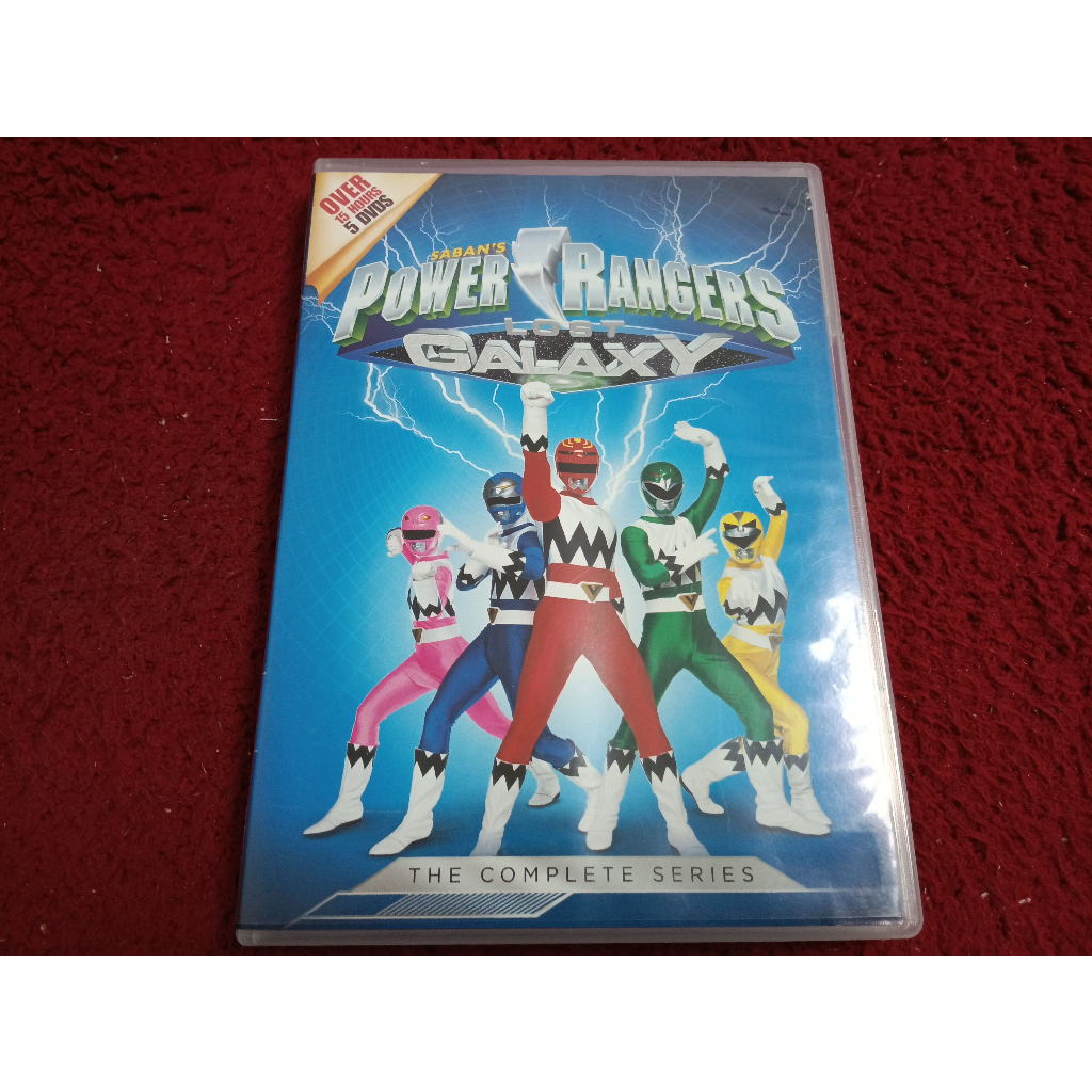 5DVDs สากล Power Rangers Lost Galaxy: The Complete Series  สภาพตามรูปปก A2819