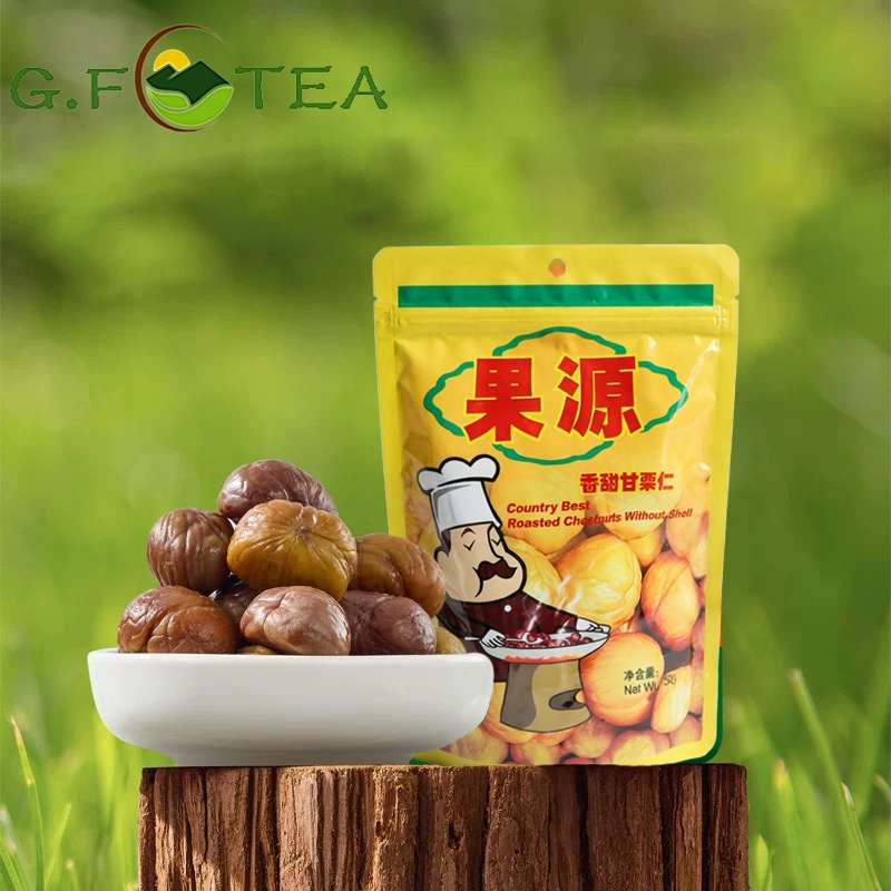 เกาลัด เกาลัดอบ 1-5 ถุง อร่อย นิ่ม หอมย้ำ 果源甘粟仁 板栗仁 ตราก่อหยวน ขนาด 150 กรัม และ หวาน มัน หอม กรอบ Roasted Chestnuts