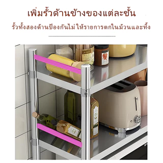 ชั้นวางของ ชั้นแขวนผนังสแตนเลส 2 ชั้น แข็งแรง ทนทาน วางเครื่องปรุง ใช้ในครัวเรือนและร้านอาหาร