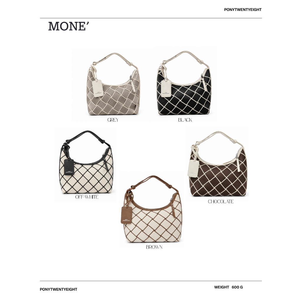 PONYPONY Mon-Chi  Shoulder bag กระเป๋าสะพายข้าง