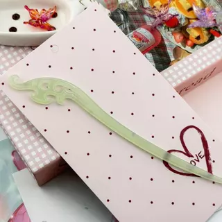 ปิ่นปักผมเรซิ่นจีน ปิ่นจีน ฐานปิ่น ยาว 17-18 cm. สำหรับตกแต่งเครื่องประดับแฮนด์เมด ขายเป็นชิ้น DIY