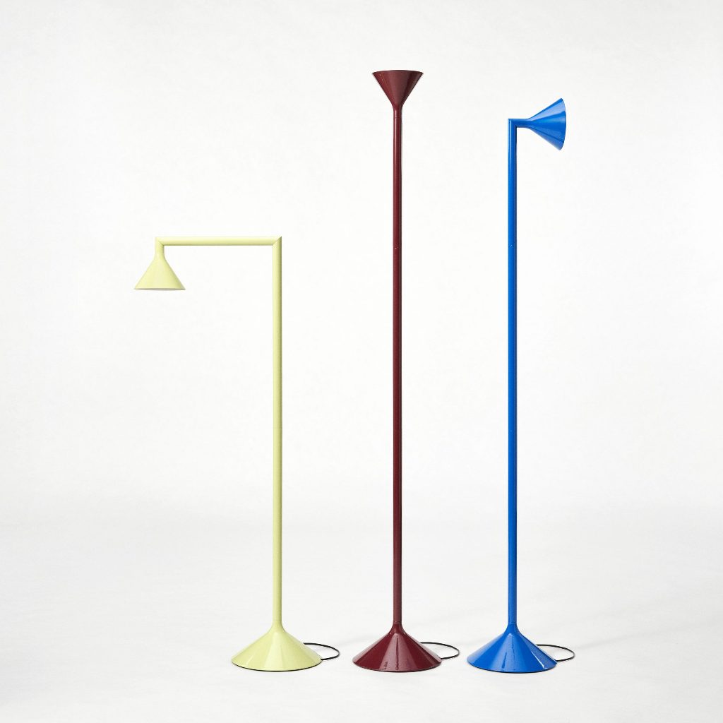 IKEA PS 2026 อิเกีย พีเอส 2026 โคมตั้งพื้นแบบอัพไลท์ น้ำเงิน/ฟ้า, 182 ซม. 506.085.19