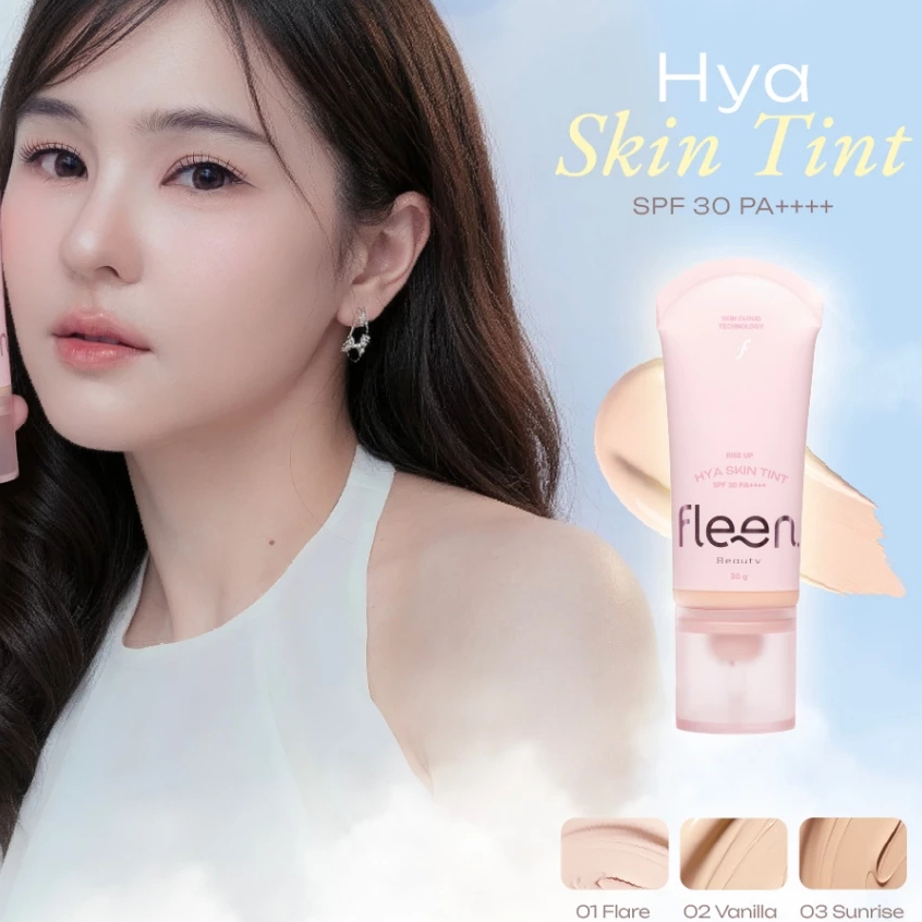 Beauty-Siam แท้ทั้งร้าน !! แบ่งขายสกินทินต์ Fleen Beauty Rise Up HYA Skin Tint SPF30 PA++++