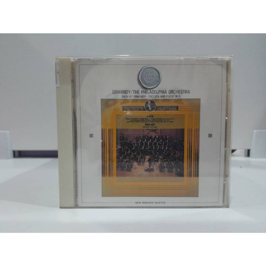 1  CD MUSIC ซีดีเพลงสากล Bach by Ormandy  Eugene Ormandy  The Philadelphia Orchestra   (C9K58)