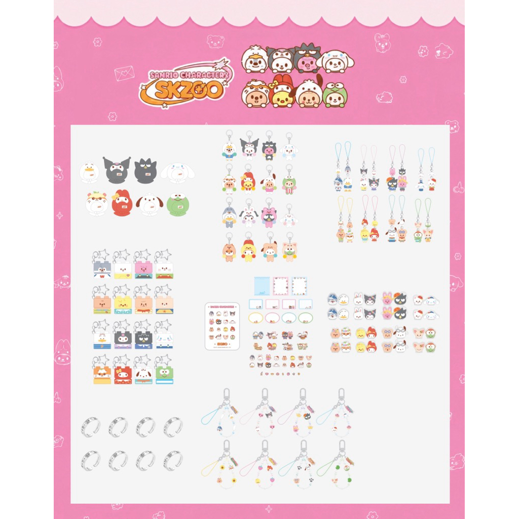 link2 ꒰ pre order ꒱ SKZOO X SANRIO CHARACTERS