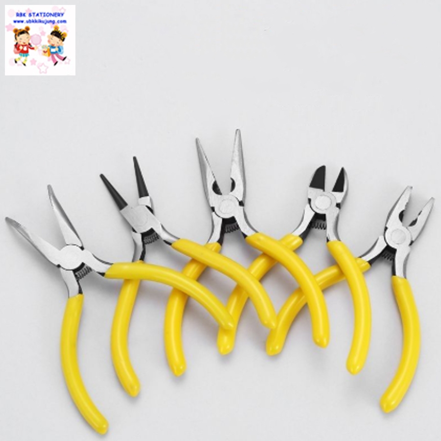 คีมตัดลวดปลายแหลม คีมปากกลม สำหรับทำเครื่องประดับ อุปกรณ์ DIY อุปกรณ์ร้อยลูกปัด อุปกรณ์ทำสร้อยข้อมือ
