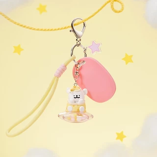 M&G LIFE x Maltese Dog Cute Keychain Charm Doll