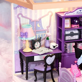 M&G Life x Rolife Sanrio Super World โมเดลของเล่นตัวต่อแบบประกอบเอง